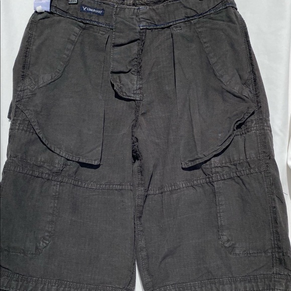 Pre- Owned Gently Worn American Eagle Longboard Men’s 26 Cargo Shorts Grey - Picture 5 of 11